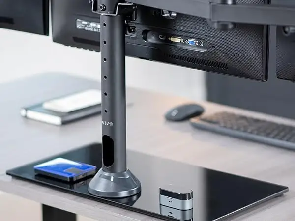 VIVO Triple Monitor Mount Review: Strong Build, Mixed Fit
