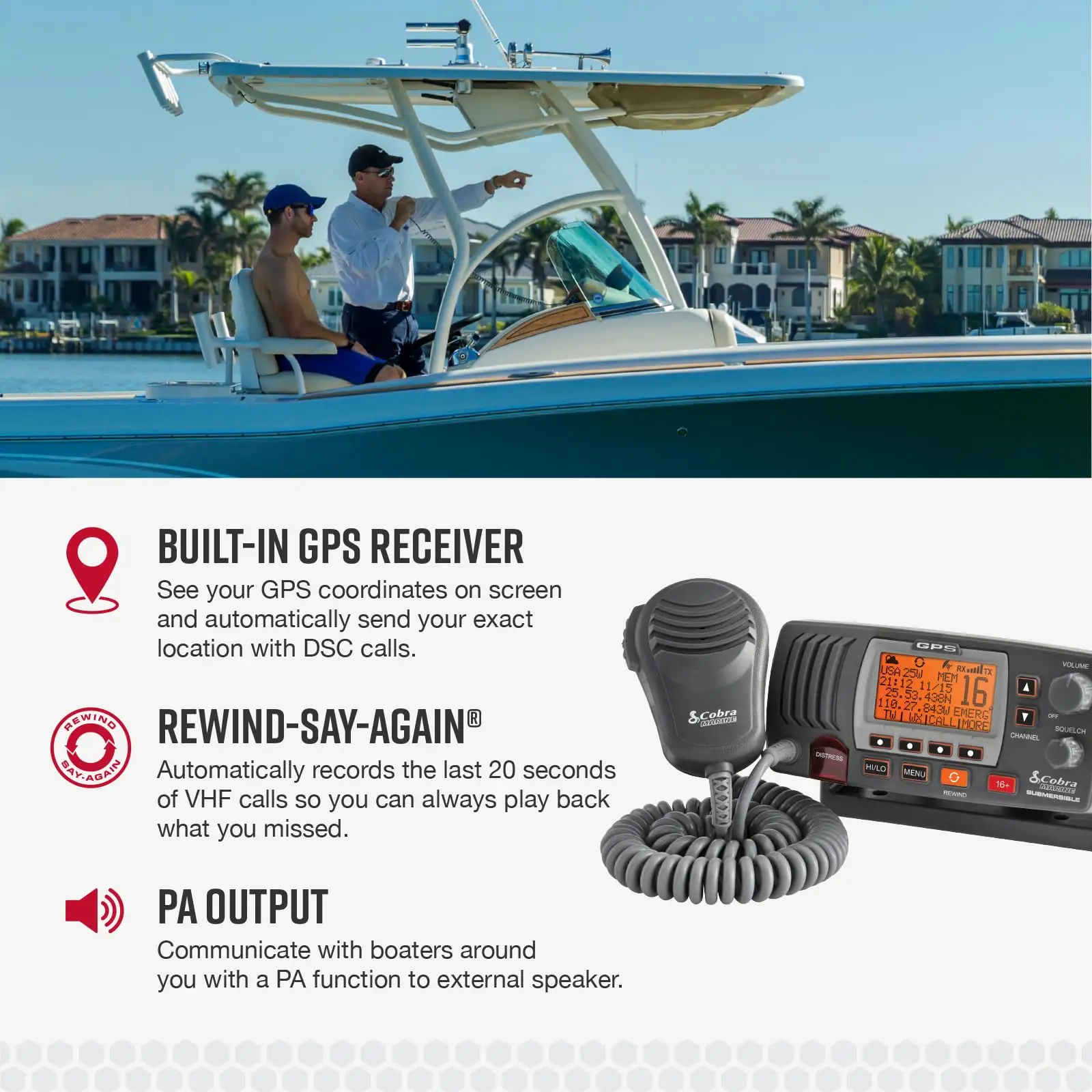 Cobra MR F77B GPS Marine Radio Review & Verdict
