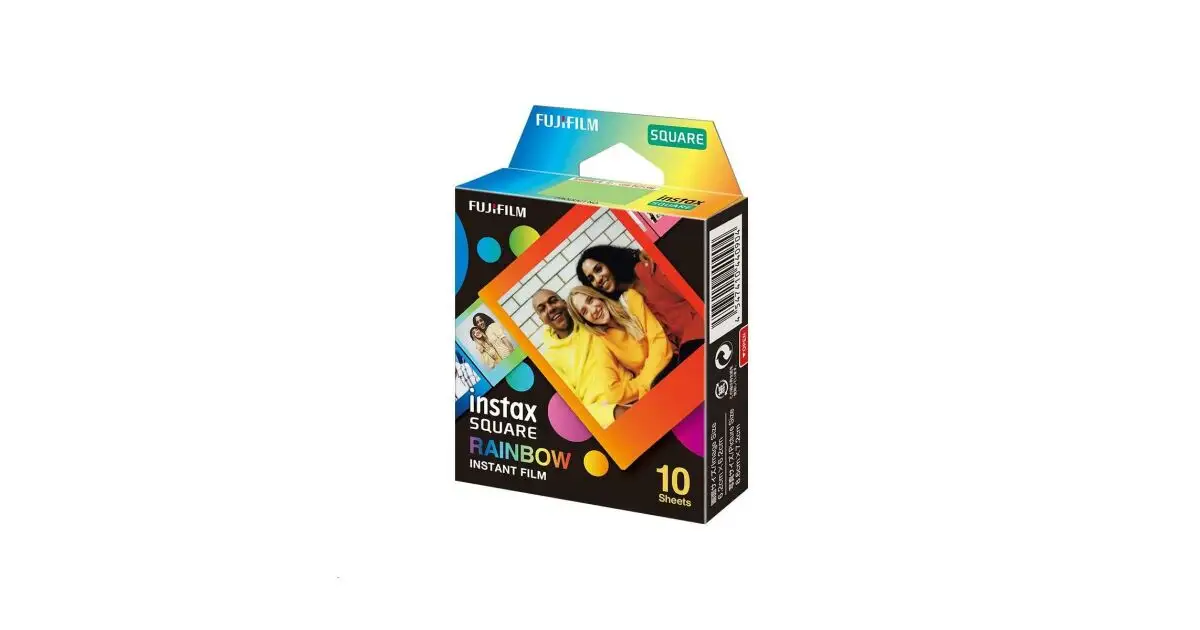 FUJIFILM Instax Square Rainbow Film Review: Verdict 8.7/10