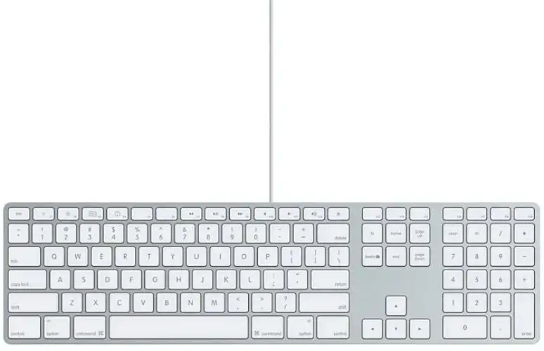 Apple Wired Keyboard product packaging renewed