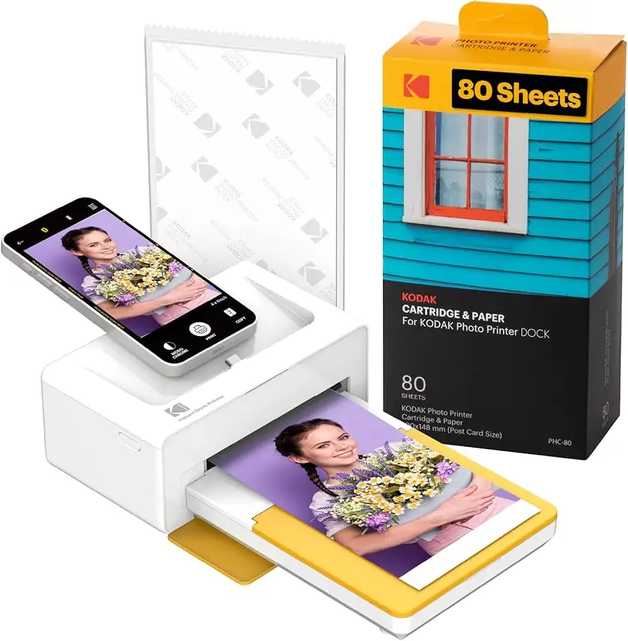 KODAK Dock Plus with bundled photo paper