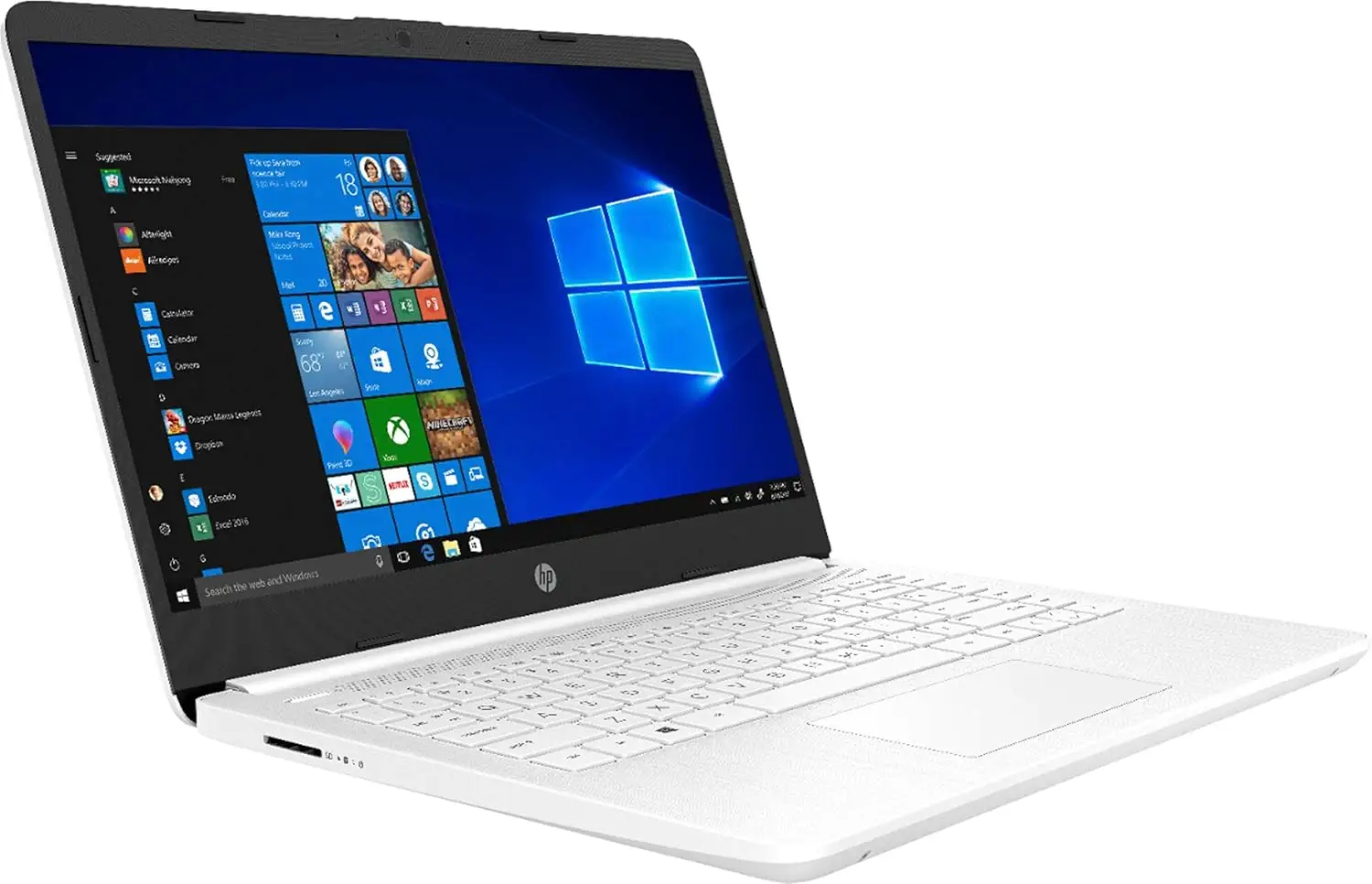 HP 14 Laptop Intel Celeron N4020 front view