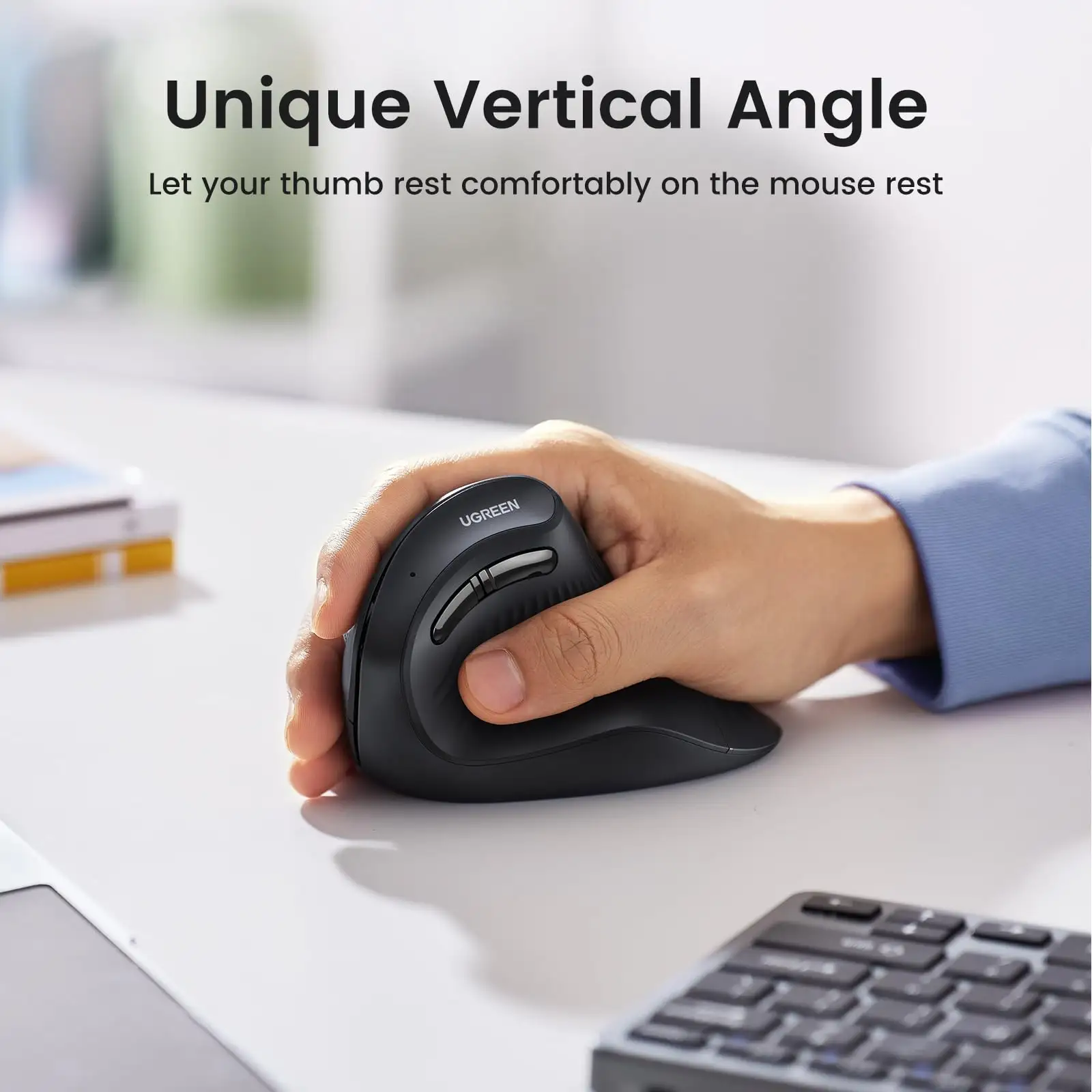 JLab JBuds Vertical Mouse retail packaging front