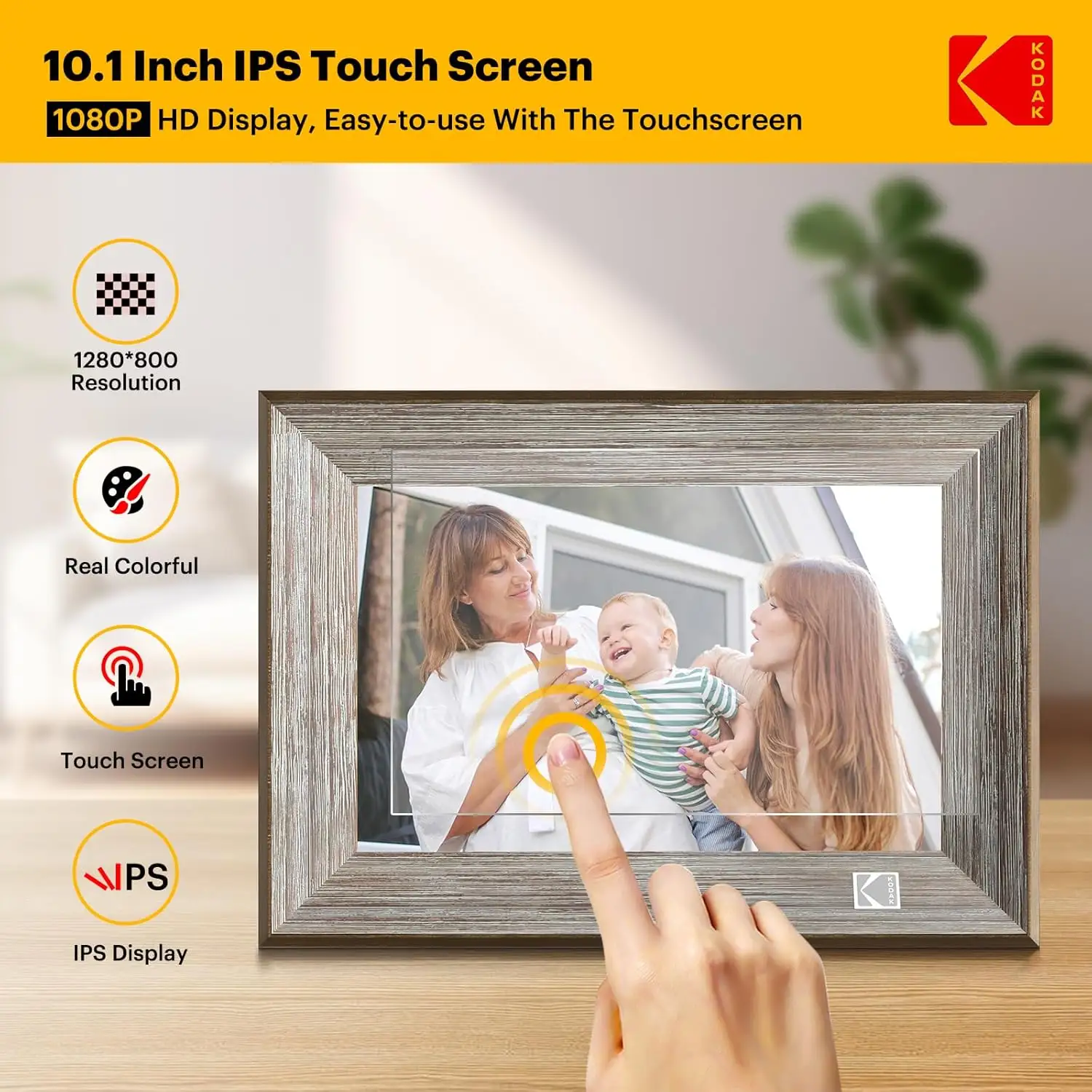 KODAK 10.1 Inch WiFi Digital Picture Frame Review: Conditional
