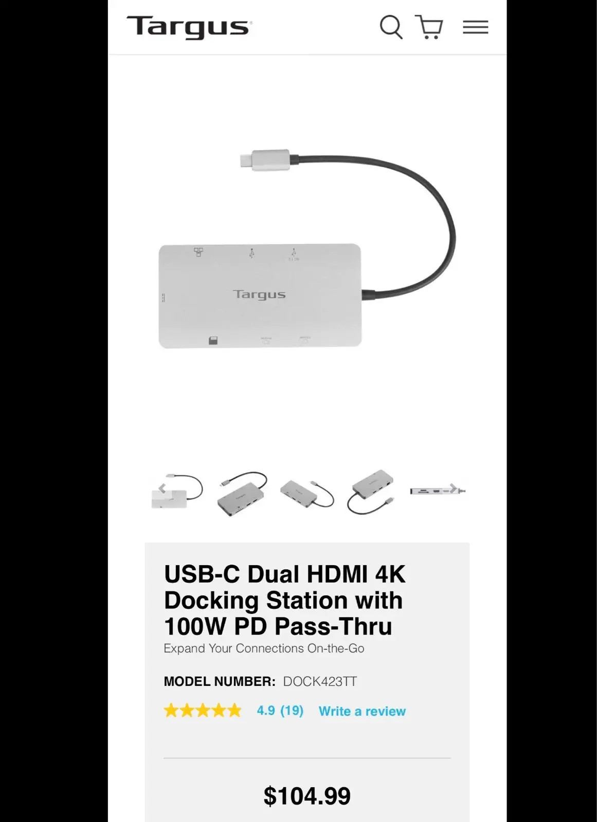 Targus USB-C Dual HDMI Dock Review: Mixed Verdict