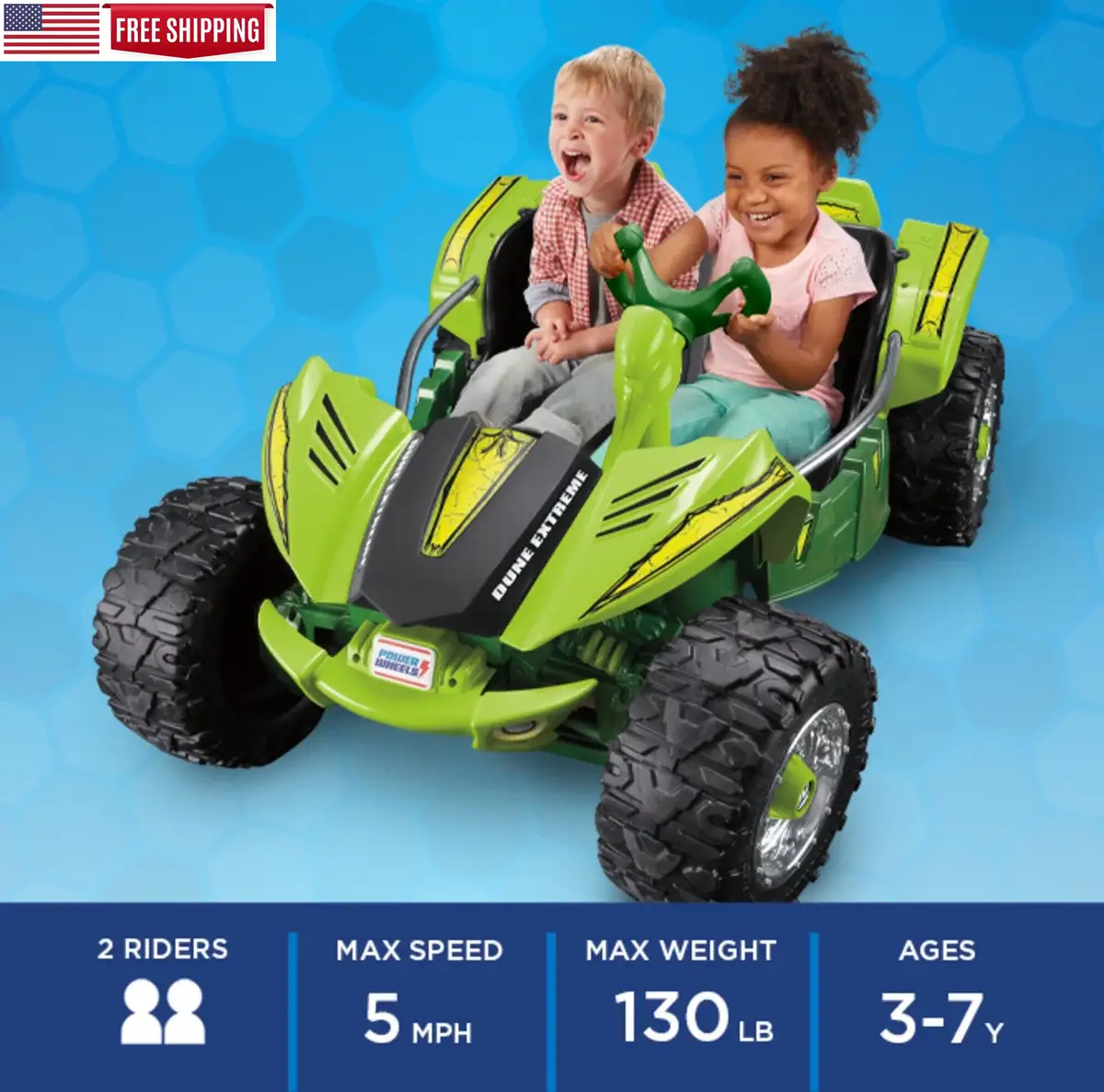 Power Wheels battery price chart example