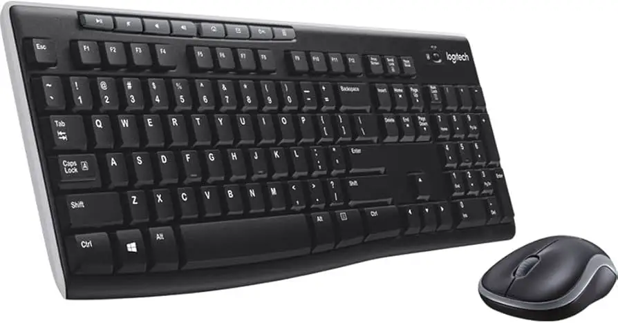 Logitech MK270 keyboard and mouse praised features