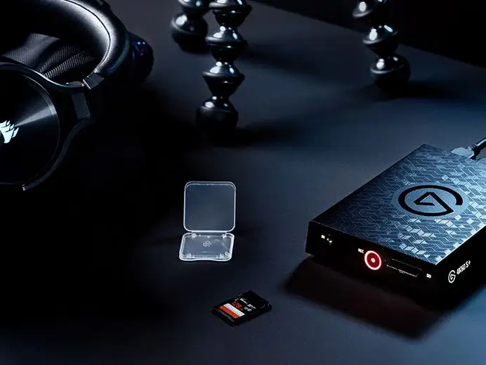 Elgato HD60 X showing rear HDMI ports