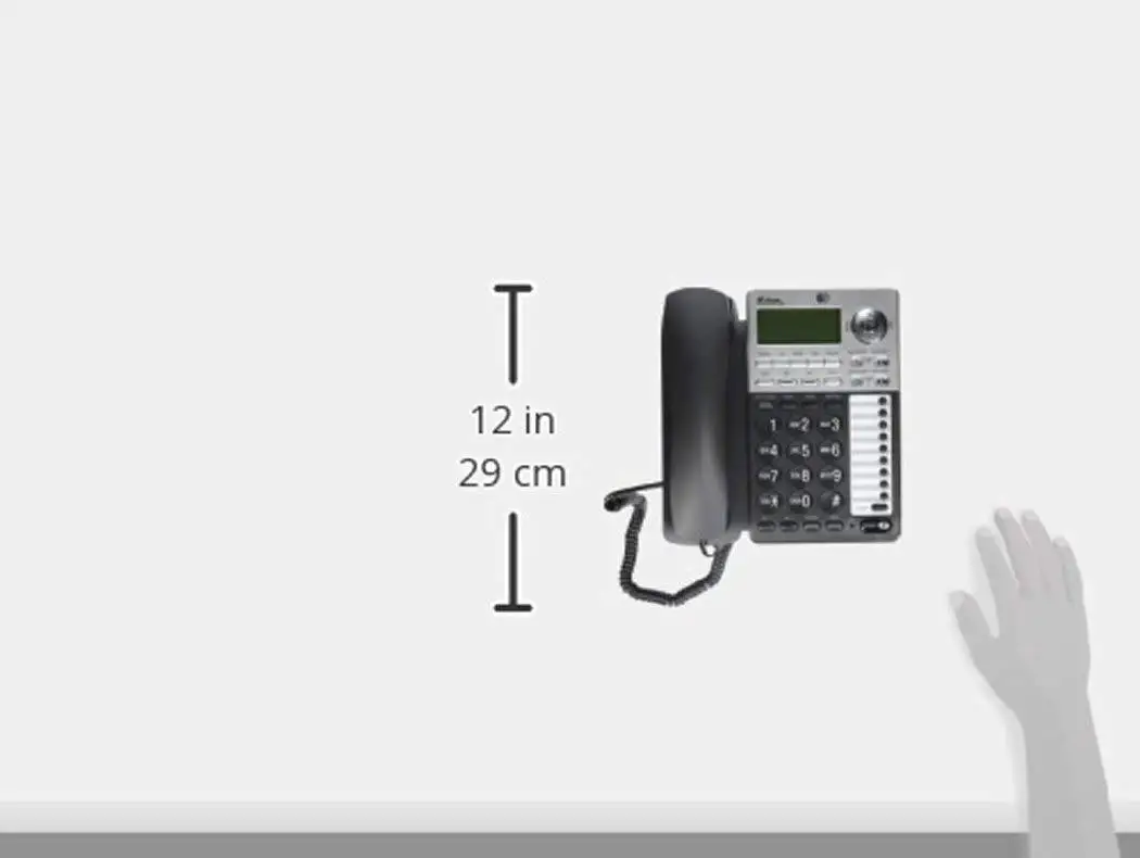 AT&T ML17939 angled design and keypad layout