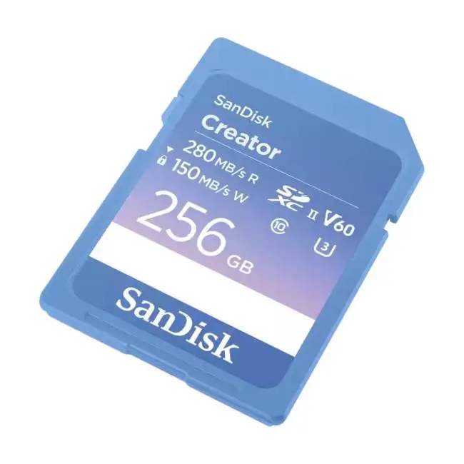 SanDisk Extreme PRO SDXC UHS-II retail packaging