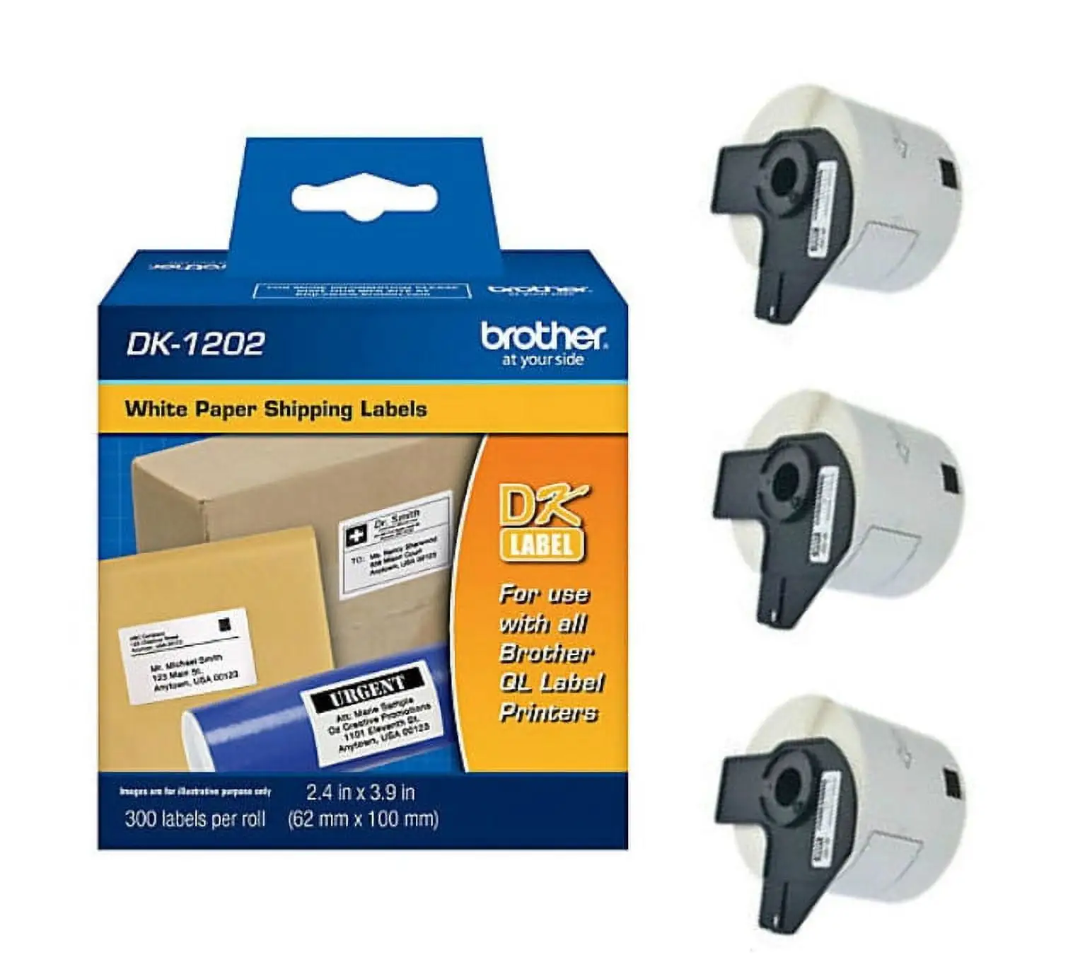 Brother DK-1202 compatible Betckey label alternative