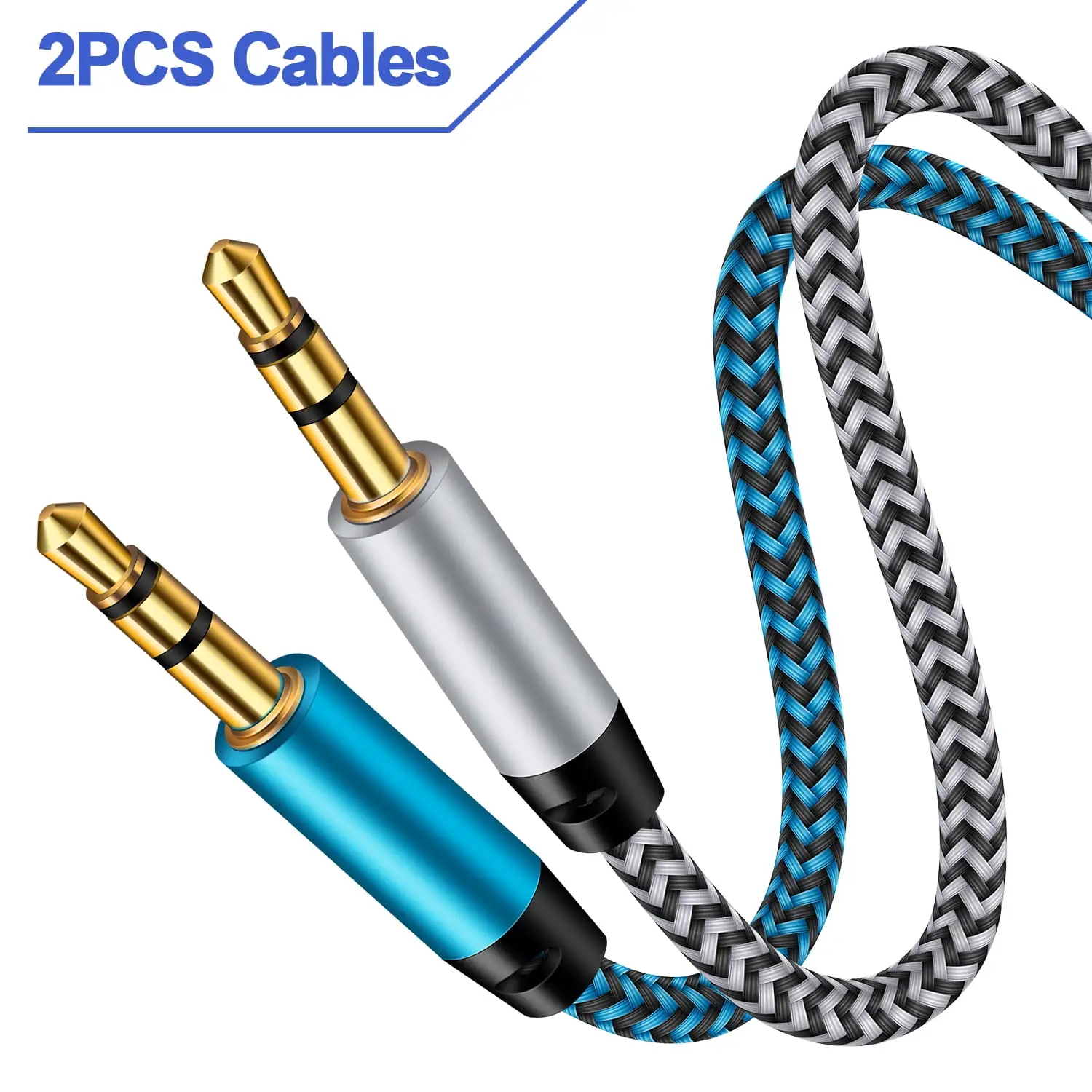 UGREEN 3.5mm audio cable product image close up connectors
