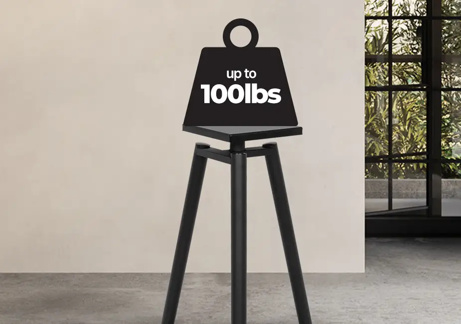 Monolith 28 inch speaker stand durability detail