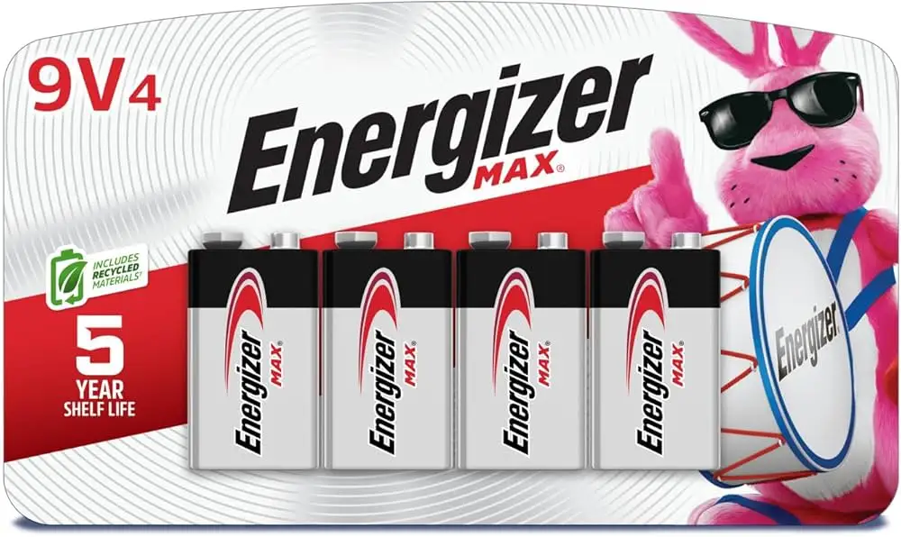 Energizer MAX 9V Batteries 4 Pack longevity review