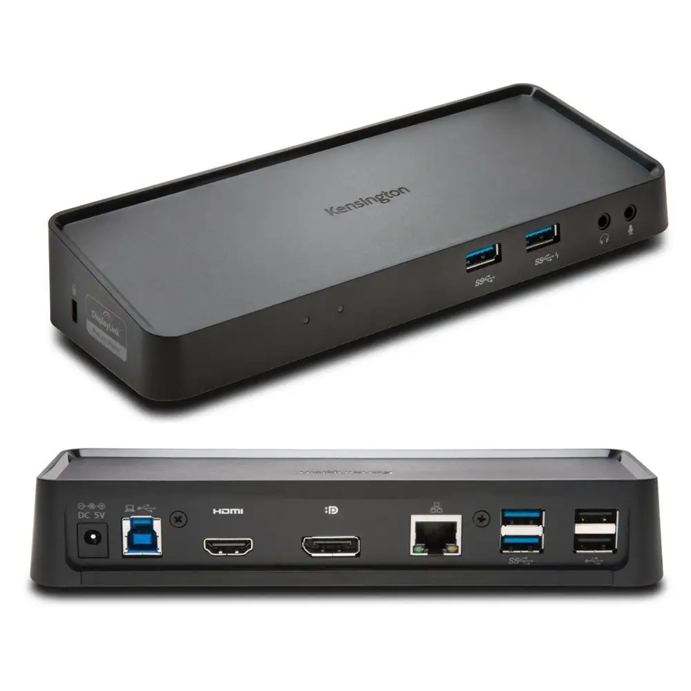 Kensington SD4760P docking station angled view