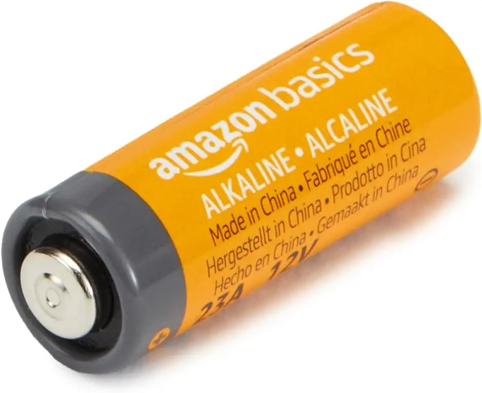 Amazon Basics 23A battery performance chart