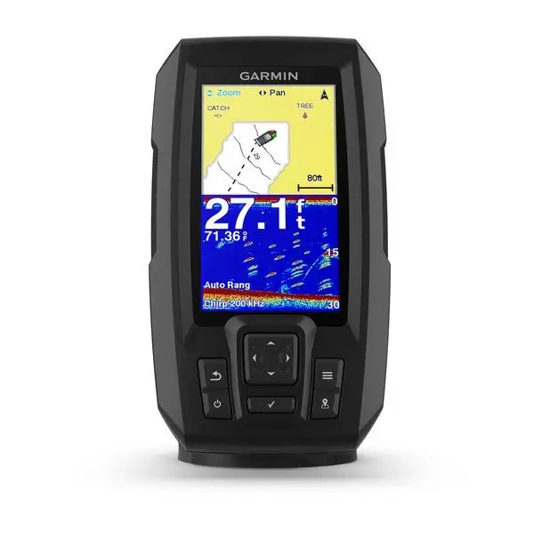 Garmin Striker Plus 4 fishfinder compact kayak setup