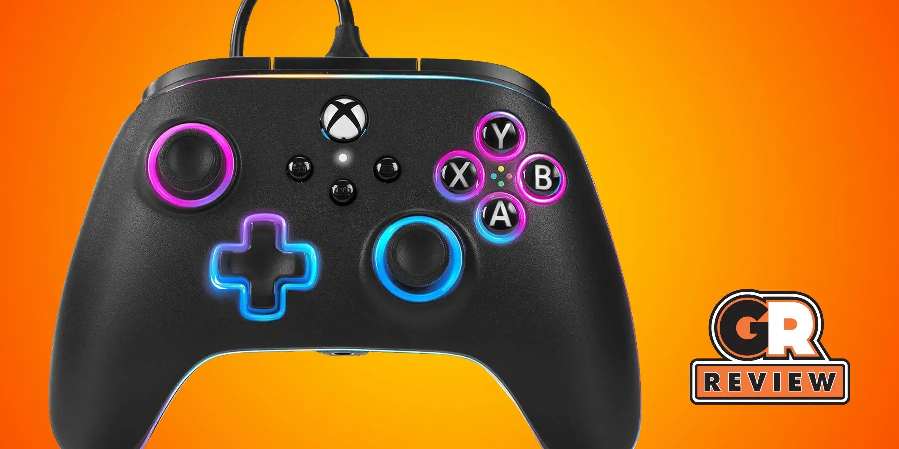 PowerA Advantage Wired Lumectra controller for Xbox and PC use