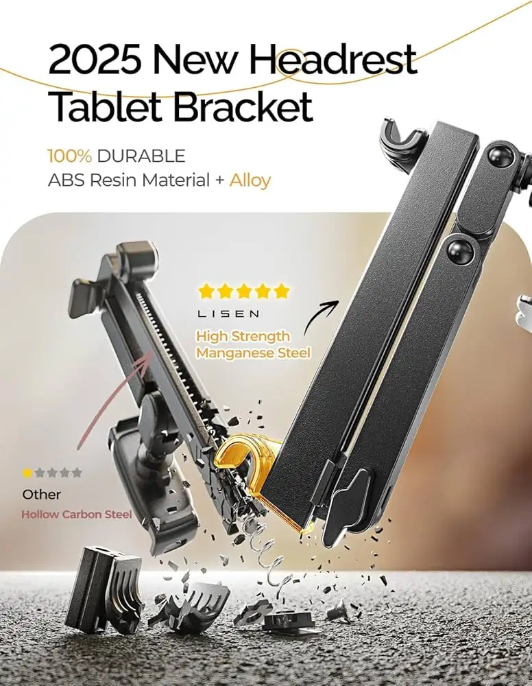 LISEN Tablet Holder Review: Stable Travel Mount Verdict