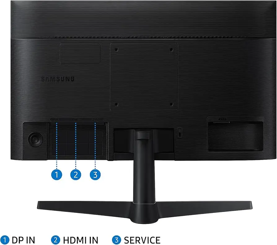 Samsung FT45 24 Inch monitor home office setup