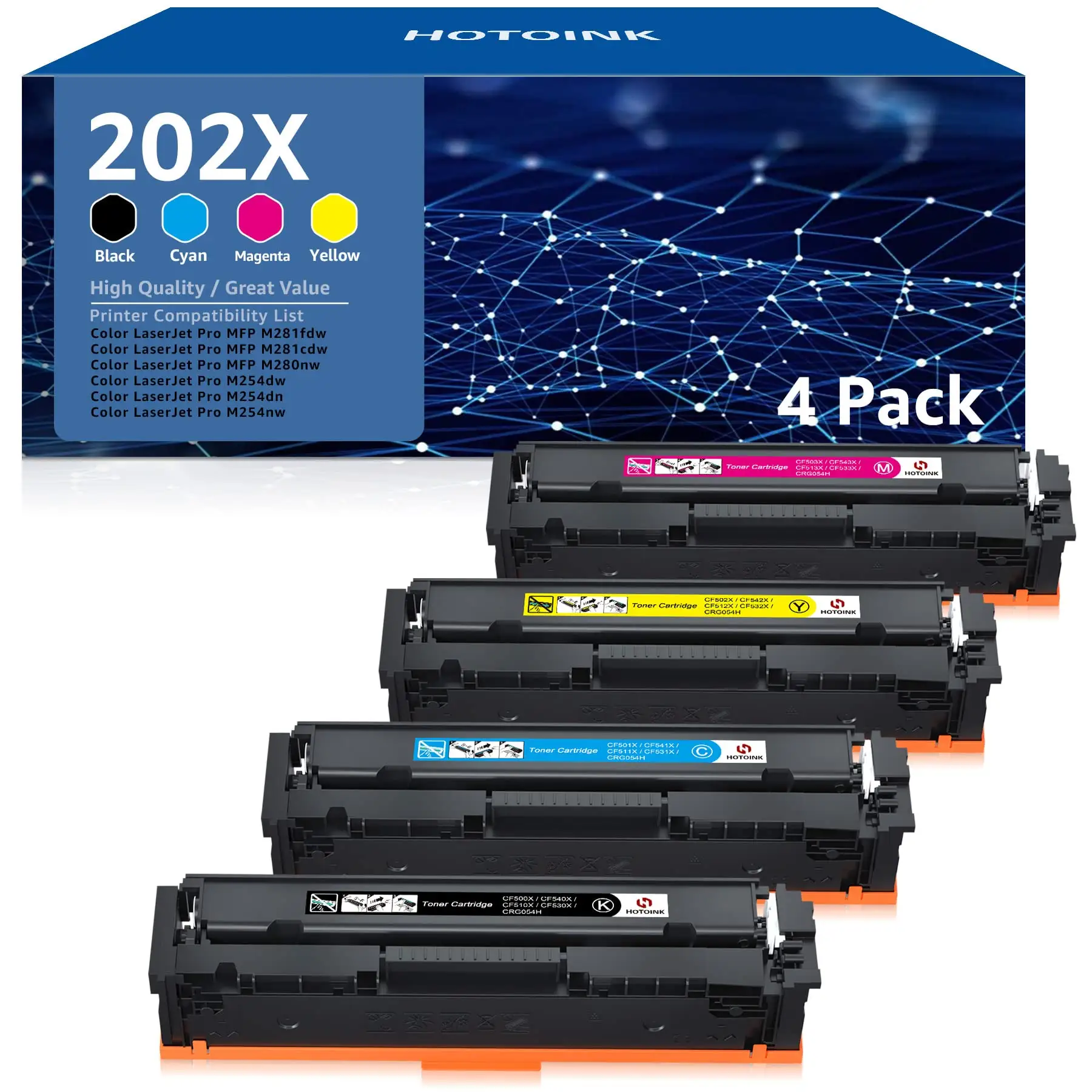 HP 202X CF500X toner cartridge final verdict image