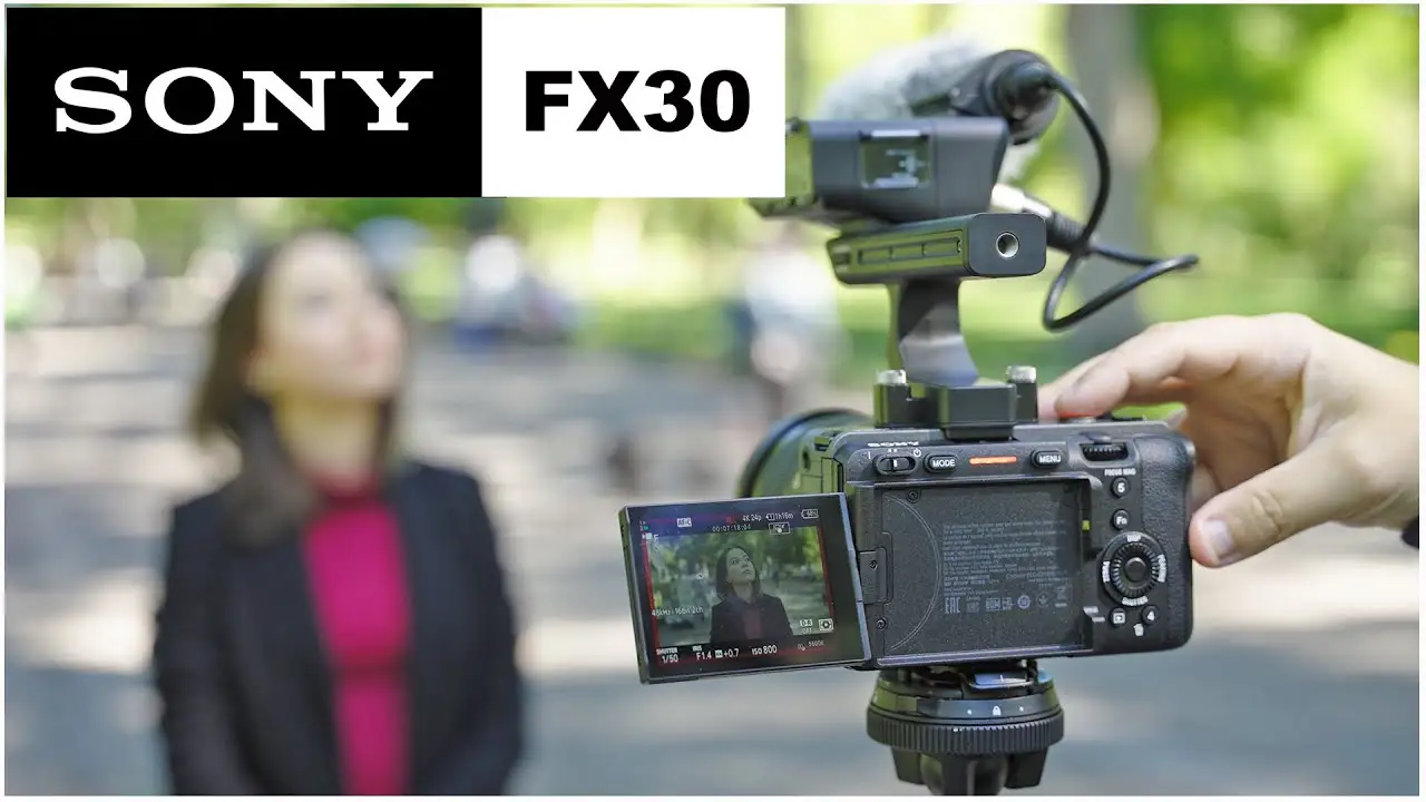Sony FX30 camera compared with FX3 and BMPCC6K