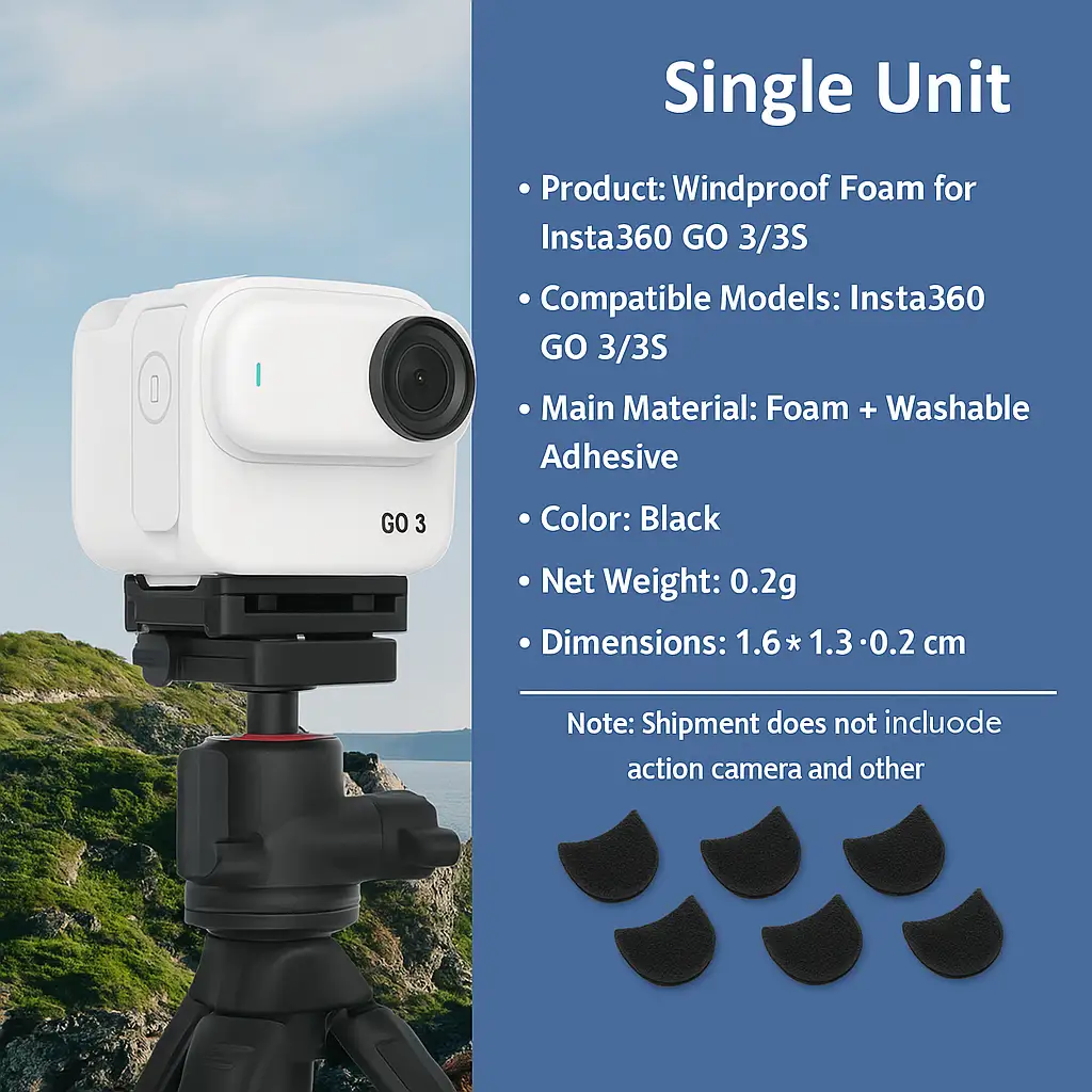 Insta360 GO 3/GO 3S Mic Wind Muff Review & Verdict