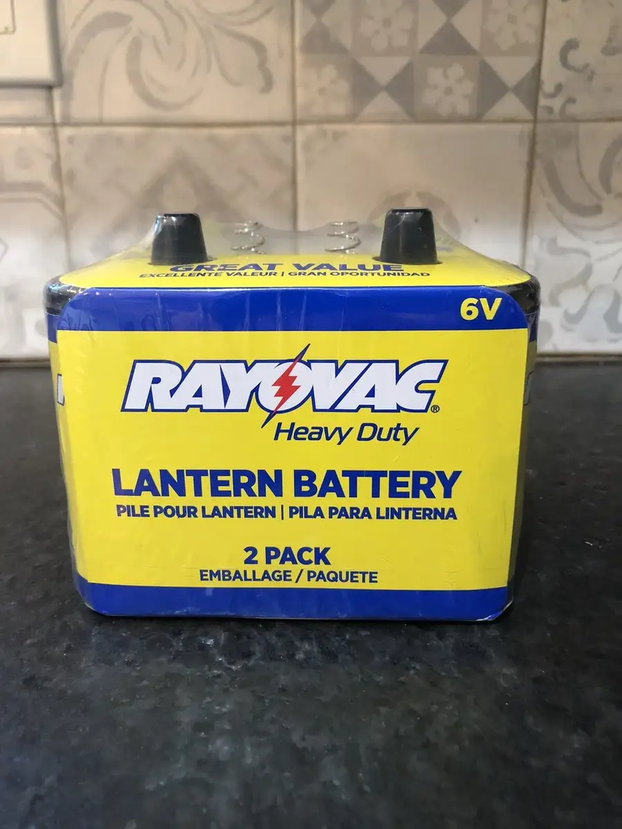RAYOVAC Heavy Duty Lantern Battery screw terminal version
