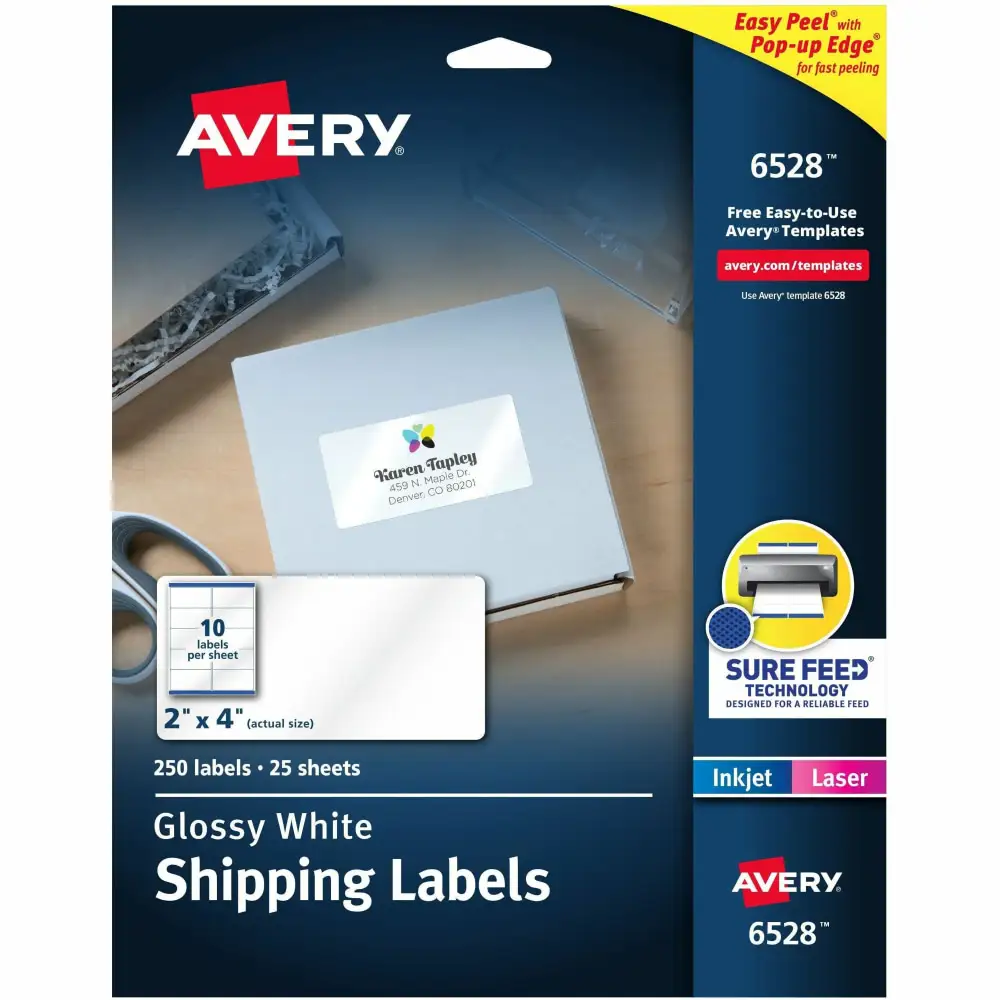 Avery Waterproof Labels 5523 Review: Reliable, Laser-Only
