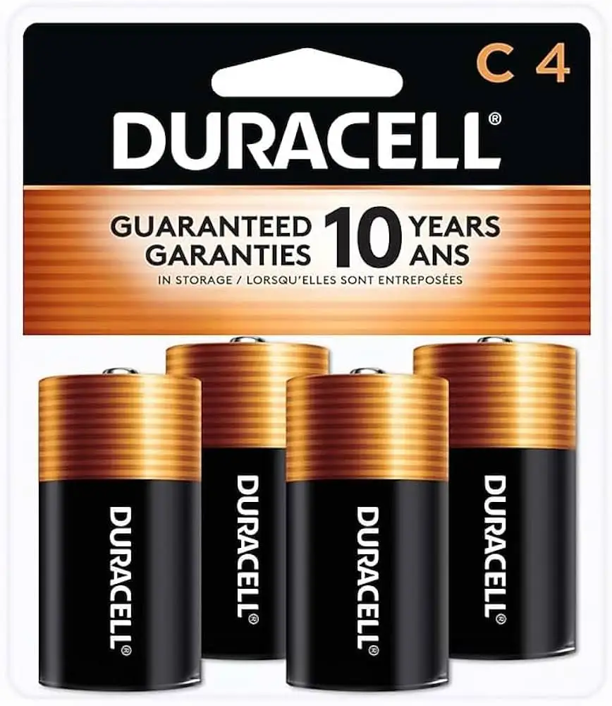 Duracell Coppertop C Batteries pack image