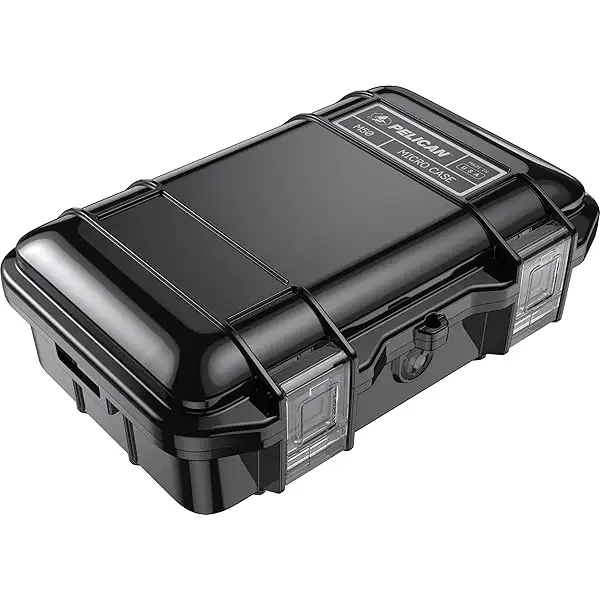 Pelican 1010 Micro Case waterproof build closeup