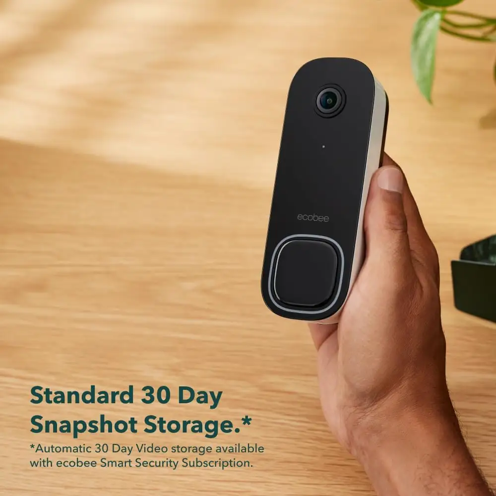 ecobee Smart Video Doorbell (Wired) Review: Conditional 7.6