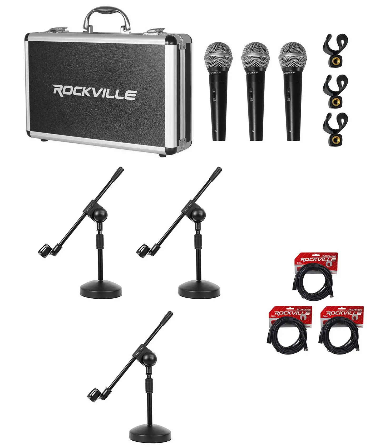 Pyle microphone stand PMKS38 and PMKS56 comparison