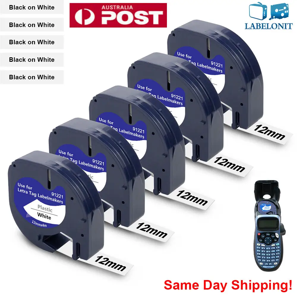 DYMO LetraTag Tape 6-Pack Review: Dependable, Pricey