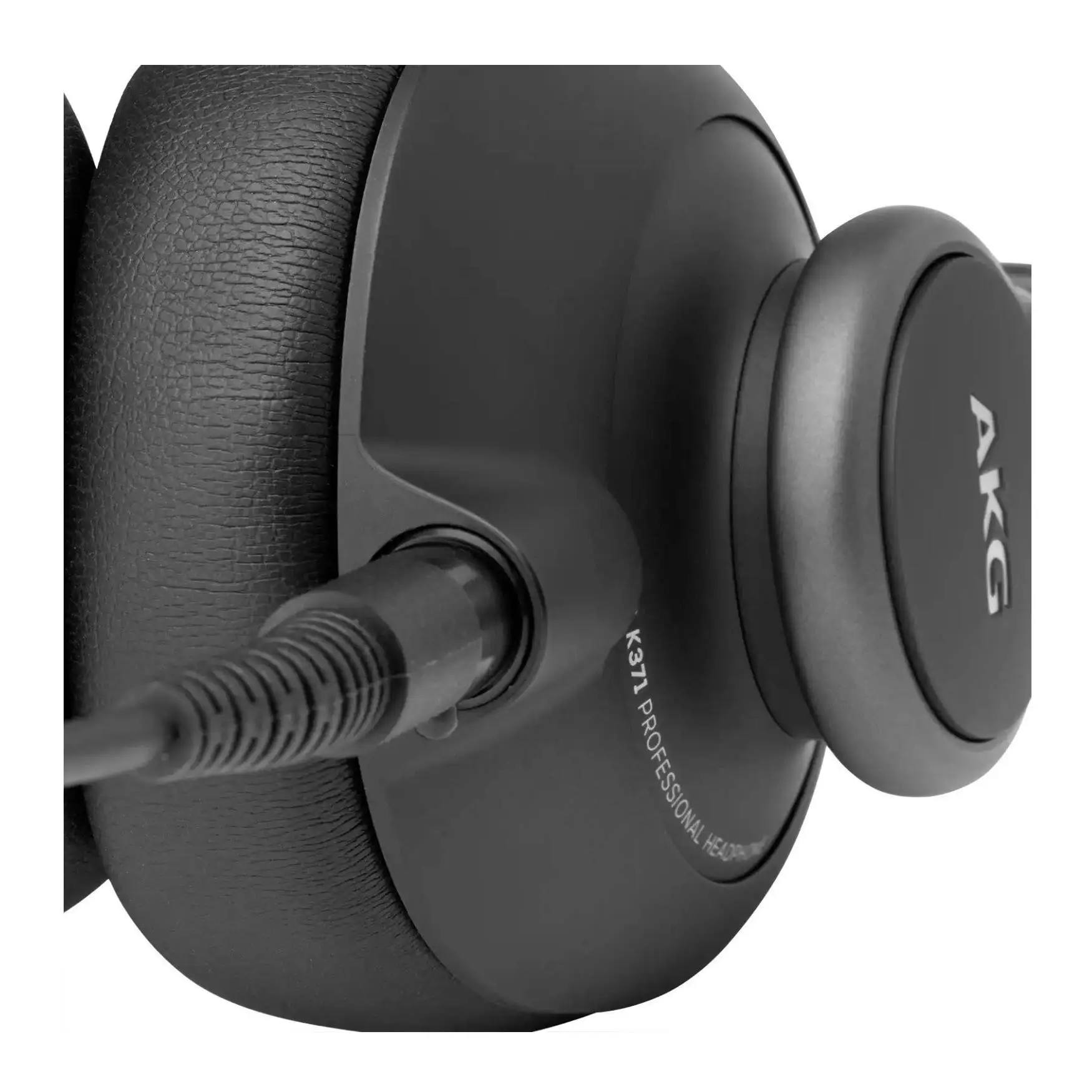 AKG K371 headphones close-up showing earcups