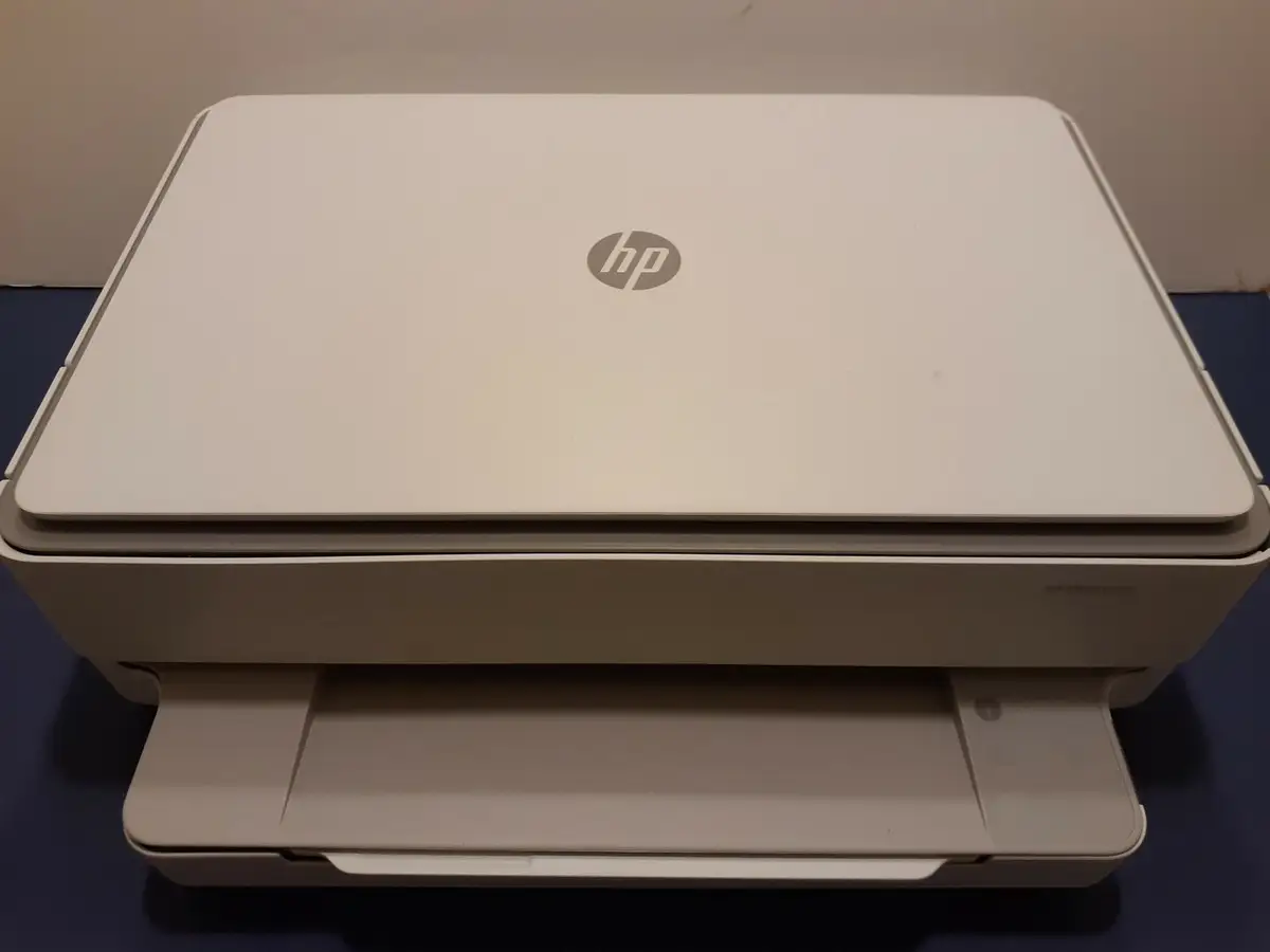 HP ENVY 6055e printer close-up view
