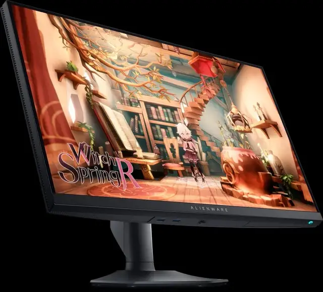 Alienware AW2724DM gaming monitor side profile