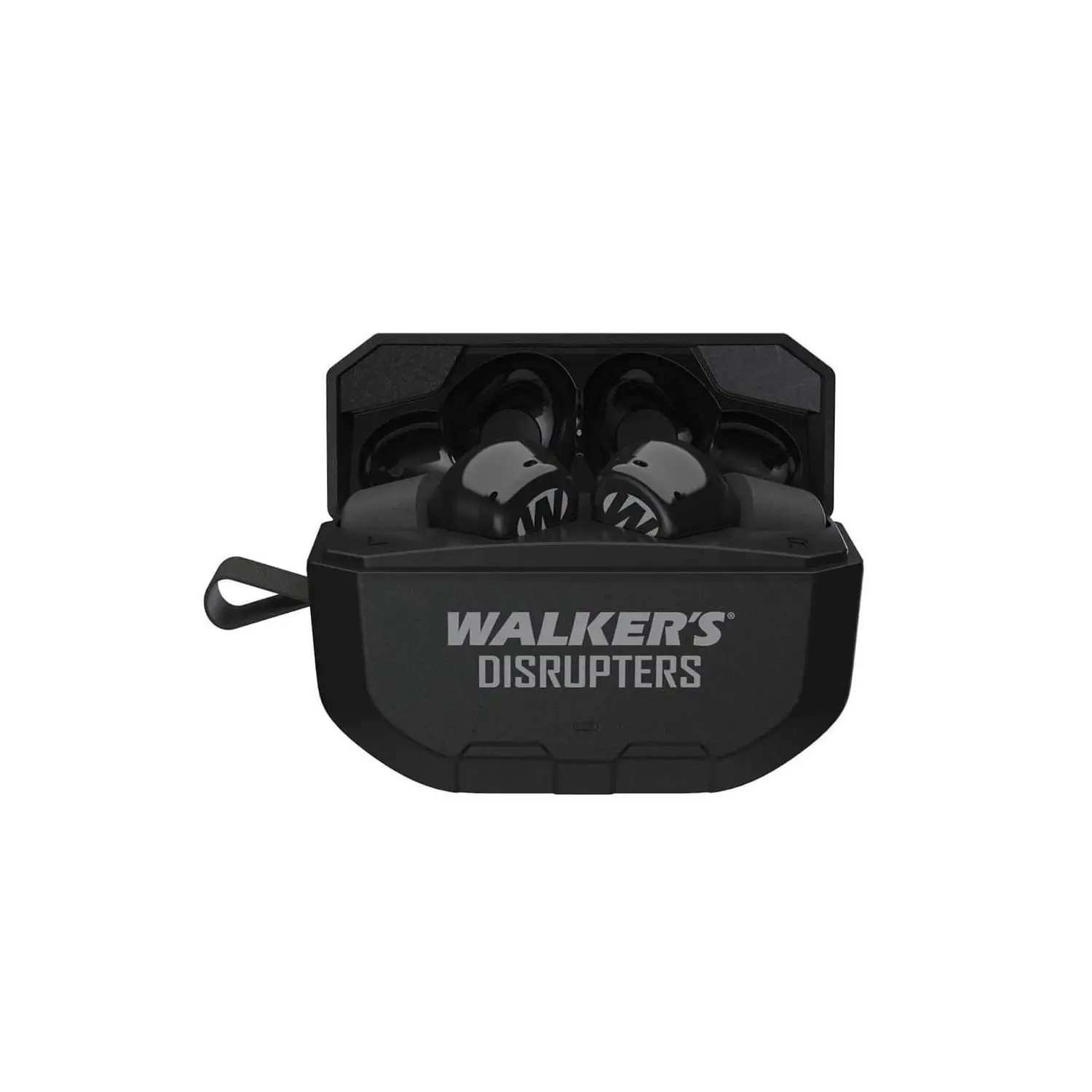 Walker’s Disrupter earbuds product close-up view