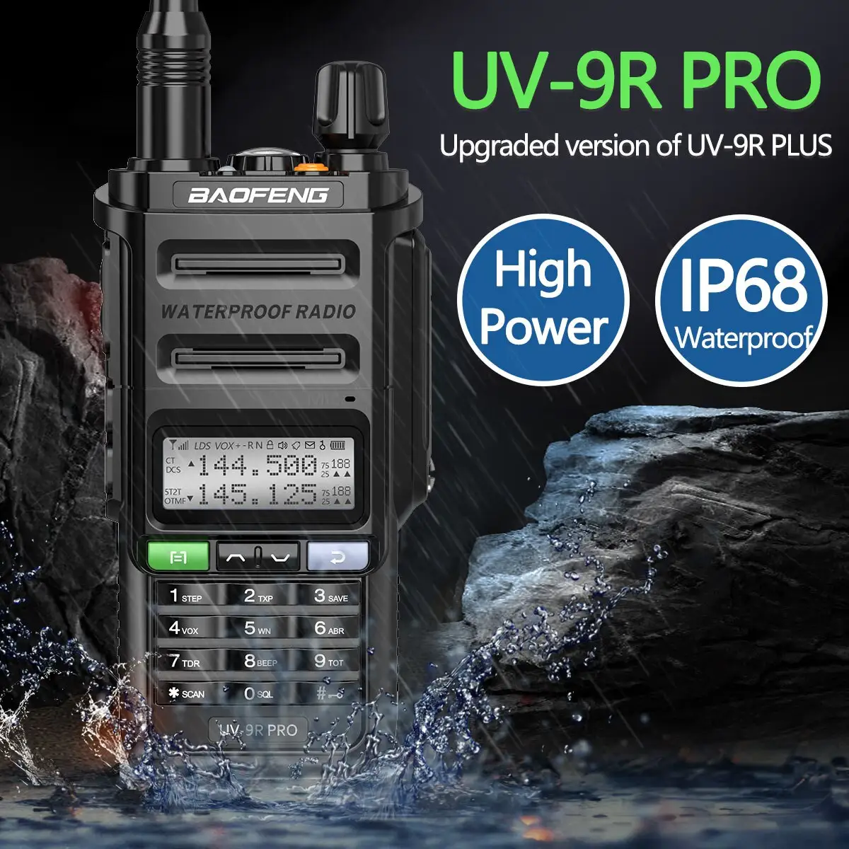 Baofeng UV-9R Pro Review: Rugged, Waterproof & Reliable