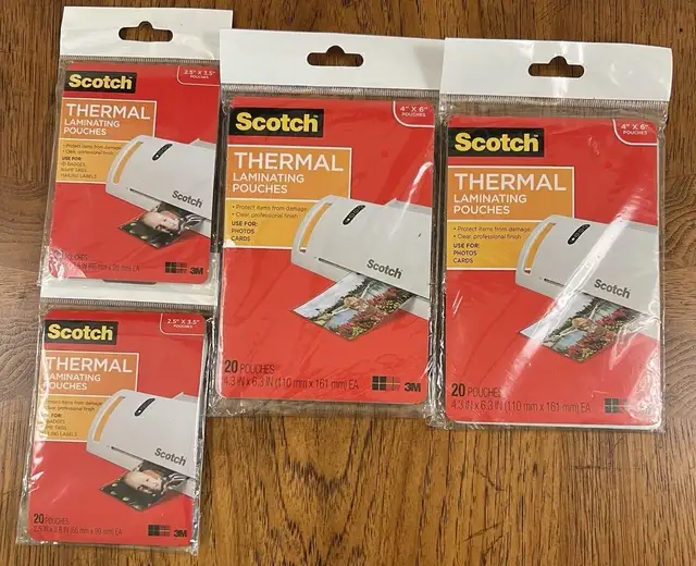 Scotch Thermal Laminating Pouches Review: Reliable Clarity