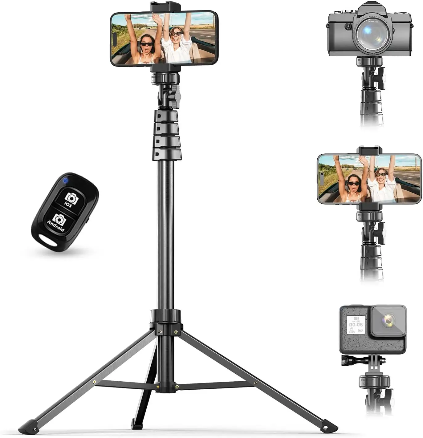 UBeesize tripod flexible legs and ball socket