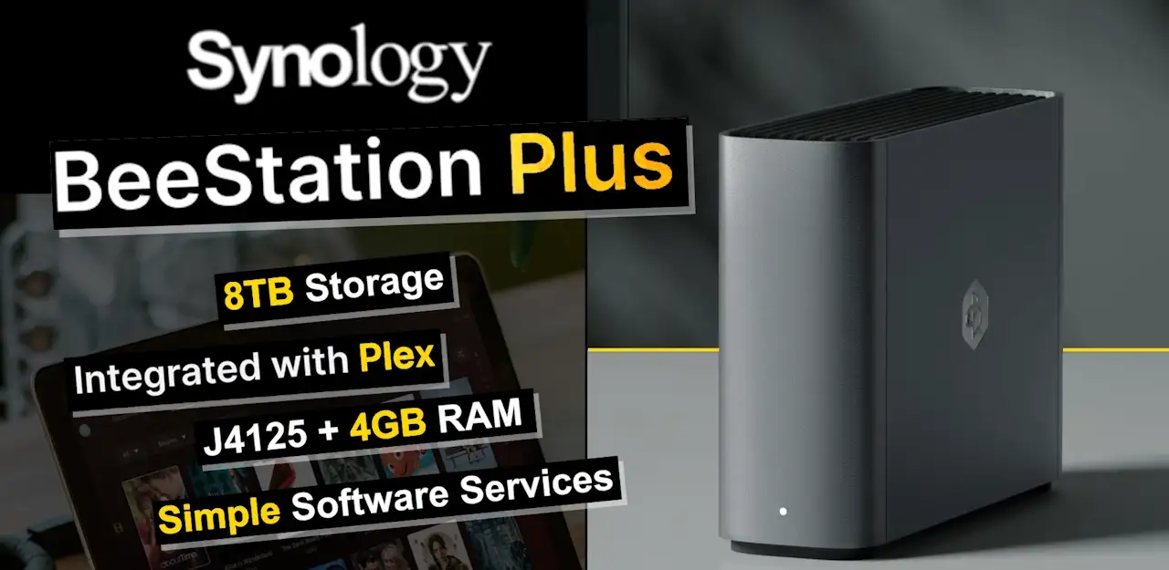 Synology BeeStation Plus 8TB pricing chart