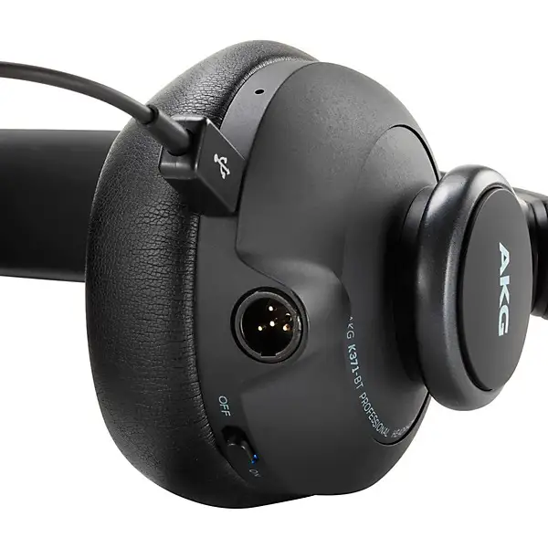 AKG K371 headphones folded for storage