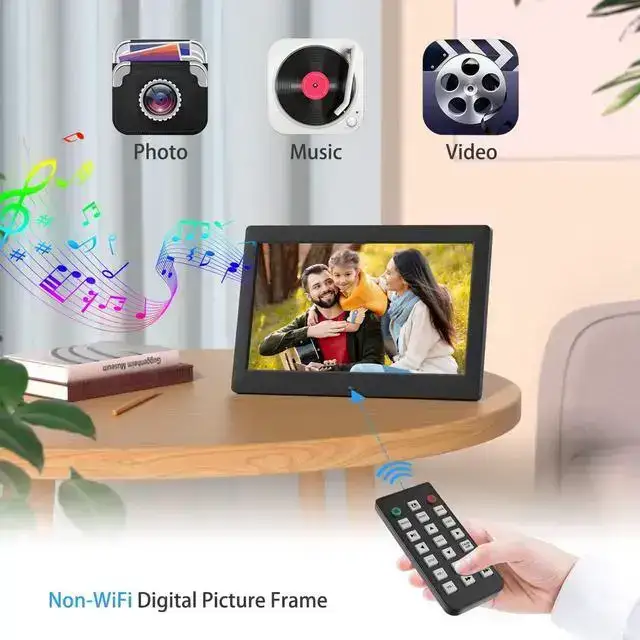 RCA WiFi digital frame packaging and accessories