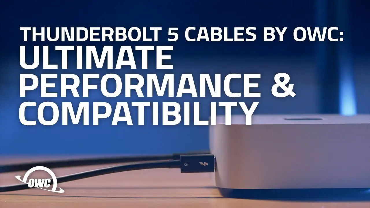 OWC Thunderbolt 5 Cable Review: Fast, Compatible, Worth It?