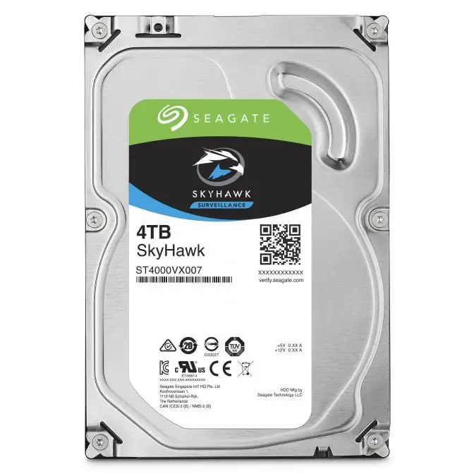 Seagate Skyhawk 4TB price tracking chart