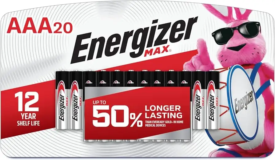 Energizer MAX AAA batteries product photo
