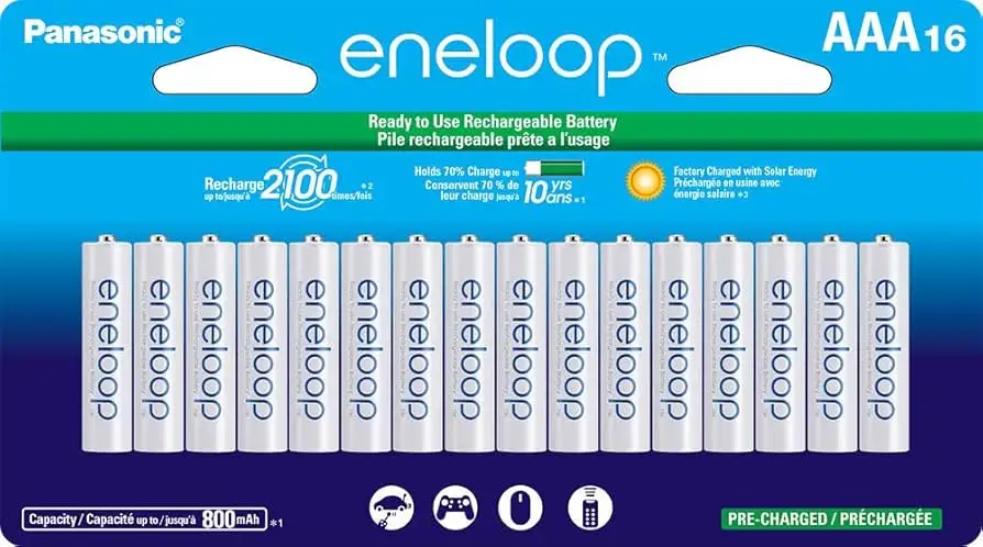 Panasonic eneloop AAA 16 pack trust and reliability snapshot