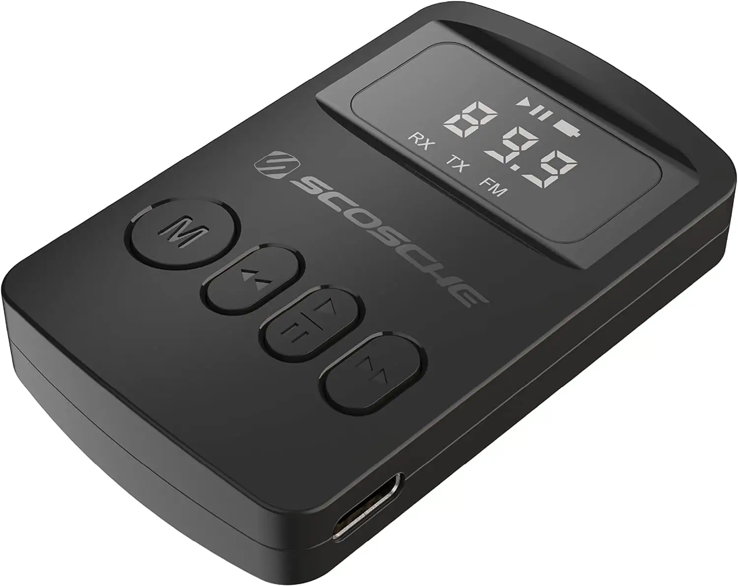 Scosche BTTRFM-SP1 portable bluetooth transmitter features