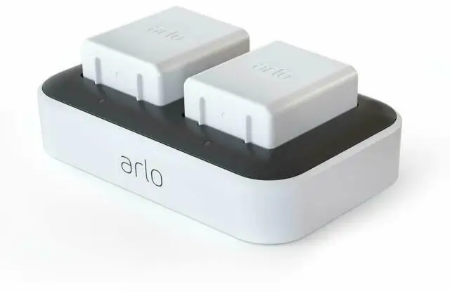 Arlo Dual Charging Station close-up product photo